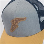 Wingfoot Leather Patch Hat